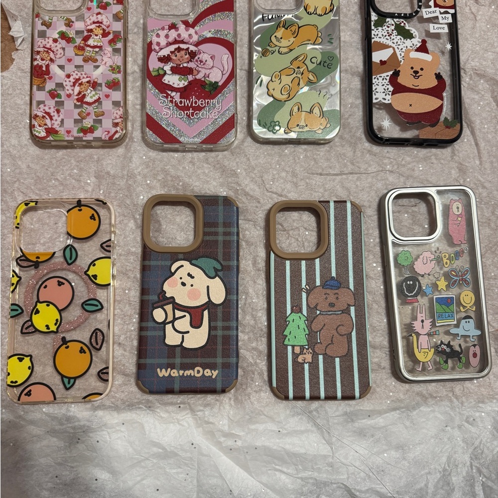 iPhone 15 Pro Max Cute Phone Cases  (qty 8)